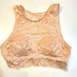 SOPHI B. women's Lace Pitch Brallete size M